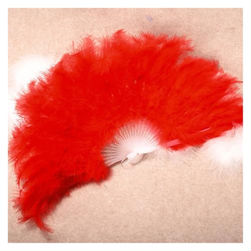 Abanico de plumas marabú para solucionar la falta de volumen en danza 3