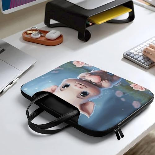 Maletín para laptop impermeable 17 pulgadas estilo caricatura miniatura 6