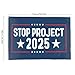 Stop Project 2025 Project Anti Flags For Room Teen Trippy Flags 3x5 Outdoor Banner For Beach 3x5 Ft, Birthday Gifts For Friends