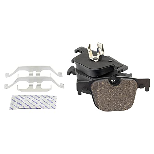 Image of TRQ Rear Brake Pad & Rotor Kit Compatible with 2015-2016 BMW