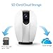 AKASO WiFi Camera Pet Camera, Home Security Camera Work with Alexa, Google Home and Fire TV, Indoor Surveillance Dog Camera, Baby Monitor, 2-Way Audio, Remote Access, Motion Detect, Cloud Storage