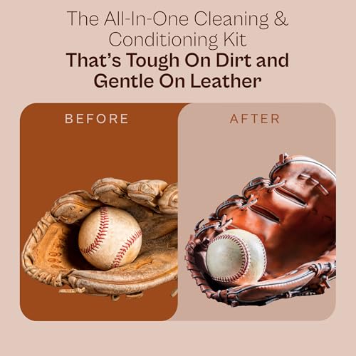 image for SARNA BASEBALL Sarna Glove Conditioner Kit – Includes Cleaner, Soft 