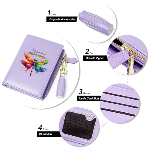 Personalized Wallets for Women,Holiday Gift, Birthday Gift for Parent and Grandparent, Graduation Gift for Her Him 1088d4