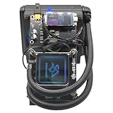 New NerdQaxe++ Hydro Rev 6.1 Miner Upgraded - 6TH/s Bitcoin Miner, 16.5J/TH Efficiency 100W Low Power, 2.4G WiFi & Quiet Open-Source Crypto Machine for BTC Mining