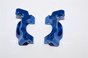 GPM Fuselli Anteriori In Alluminio Nero Per Traxxas LaTrax Rally/SST/Teton - Set 1 Paio