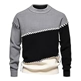 Pullover für Herren, UK-Sweatshirt, Weihnachtspullover für Herren, Neuheit, Herrenpullover, Viertelreißverschluss, blauer Pullover, Rollkragenhemd, Hemden für Herren, Herrenbekleidung, Herren-Sweatshirt, marineblauer V-Ausschnitt, Weihnachtspullover, Viertelreißverschluss, Sweatshirt für Herren, Weihnachtspullover, Schneeflockenpullover, Herren, Outdoor, lässiger Stehknopf, Langarmpullover, Herren-Pullover, Herrenpullover, Winterpullover, Wollpullover mit 1/4-Reißverschluss Lon