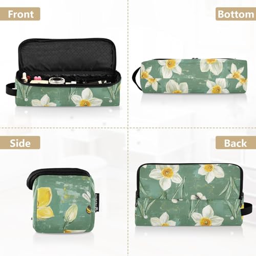 Bolso organizador para herramientas de cabello con base resistente al calor miniatura 5