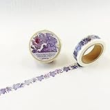 Tsuyoshi HIRANO マスキングテープ VIOLET PASSION. TT-MK-009 (ヒラノ ツヨシ）