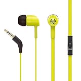 Wicked Audio Havok Earbud Headphones with Enhanced Bass, Toxic Green