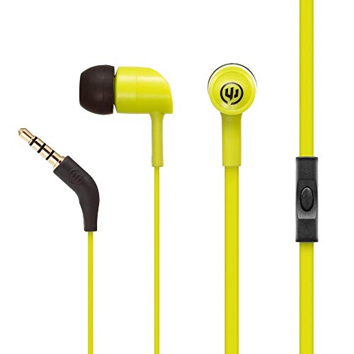 Wicked Audio Havok Earbud Headphones With Enhanced Bass, Toxic Green #TOP10