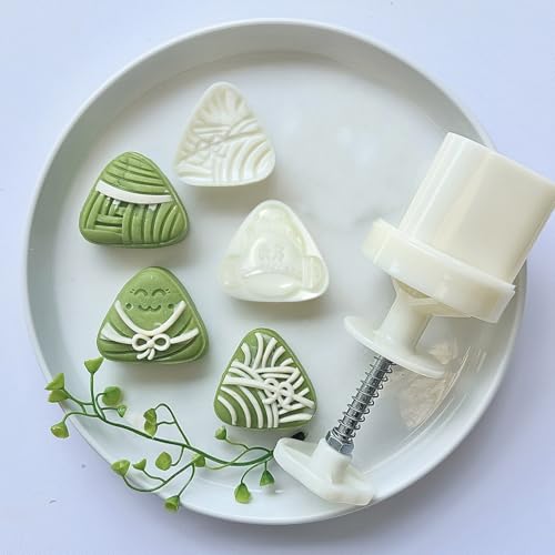 Set de moldes chinos para pasteles en forma de Zongzi miniatura 3