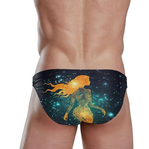 Mermaid Men's Swimwear Sexy Bikini Solid Siwmming Briefs L 208534603