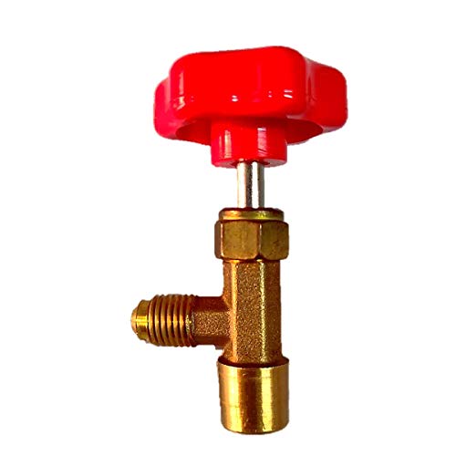 Image of Jagdish Refrigeration R22 Gas Can (Refromax) with Genuine Can Valve Refrigerant Net Weight 1 kg for Air Conditioner /Gas Weight 800 Gram - Multicolor