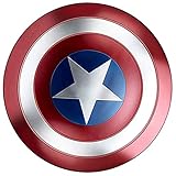 【1: 1 RESTAURAR EL ESCUDO DEL CAPITÁN】 Acabado premium y detallando, caracterice un estilo rojo, blanco y azul icónico, la verdadera restauración de la escena de la película. La versión original es de 1: 1, aproximadamente 18.7 pulgadas47 cm.