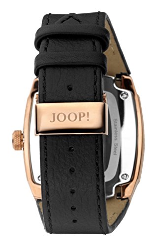 Joop! Herren-Armbanduhr Analog Quarz Leder