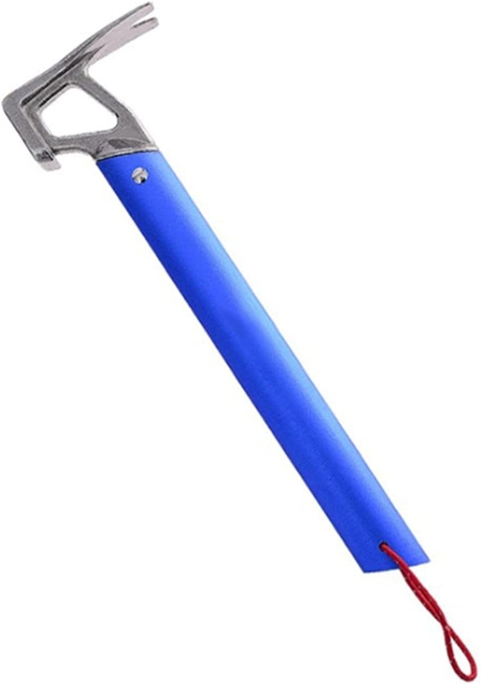Multi-Function Outdoor Camping Tent Peg Hammer for Hiking Fishing Mountaineer Climbing Fit for Driving Stakes Into Rock (Color : Small)