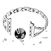 Glitter Diamond Band Compatible with Apple Watch 38mm, Metal Stainless Steel Bands Replacement Strap Rhinestone Bangle Adjustable Compatible with iWatch 38mm 40mm 41mm Series 9/8/7/6/5/4/3/2/1/SE
