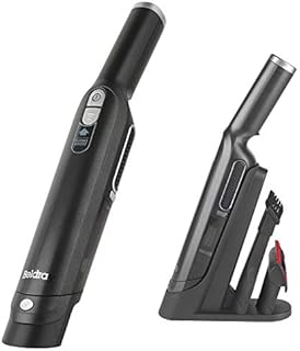Beldray BEL0944SL Revo Cordless Handheld Vacuum Cleaner With Charging Base, Lightweight & Easy to Store, HEPA Filter, 30 Minute Operating Time, Crevice and Brush Tool Included, 11.1V, Silver