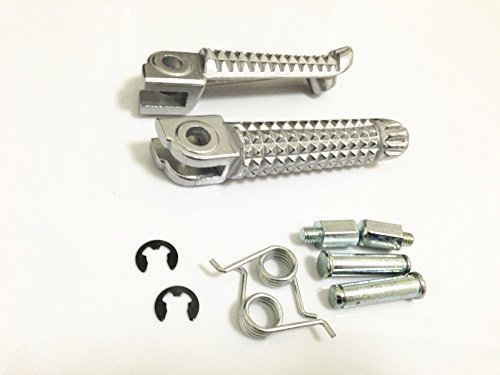 Front Rider Foot Peg Footrest & Bracket for Yamaha YZF R1 R6 R6s 2003-2008