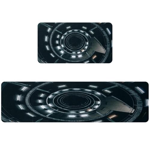 Tapis de cuisine antidérapants lavables pour sol propre et sûr - 2