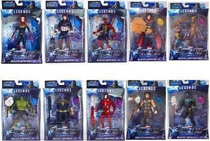 AMAFLIP Legend Series Aven-Gers End Game Union Legend Thor Thanos Groot Rocket Action Figure Toy Set (Multicolor) (B0D9D362XD) Amazon Price History, Amazon Price Tracker