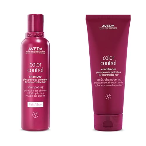 Aveda Color Control Light Shampoo & Conditioner Duo | Protects Color-Treated Hair | Fights Fading | Silicone Free | for Fine to Medium Hair | 97%+ Naturally Derived* | 6.7 Fl Oz
