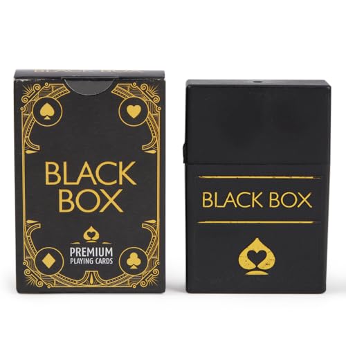 Black Box Premium Plastic Playing Card Game, Bridge Size, Regular Index, Pack Of 3 For Adult - Image 3 thumbnail