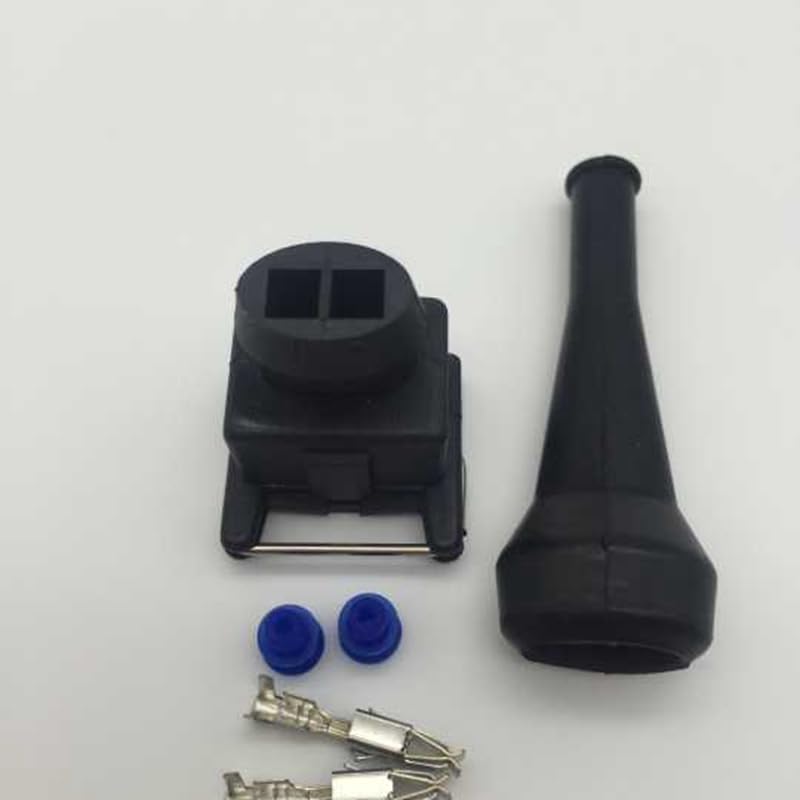 100pcs/lot 750cc 1000cc 650cc ev6 ev14 827551-3 828657-3 rb25 7mgte 2jzgte 1jzgte 2jz 1jz vvti Sard EV1 Fuel Injector Connector