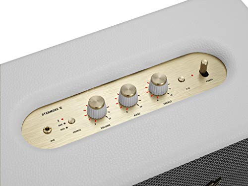 Image of Marshall Woburn II 130 Watt Wireless Bluetooth Powered Speaker (White)