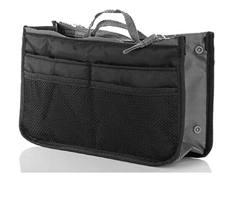 Bolso de mano/Organizador para usos diversos (lenceria, viajes, objetos varios) NEGRO