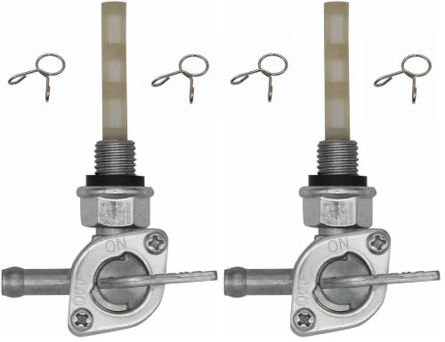 Image of YAMAKATO Fuel Tank Shut Off Valve Switch Petcock for Generator Champion 50cc 70cc 110cc 125cc Dirt Bike ATV Chinese 28-1783-V M10X1.25 (Pack of 2)