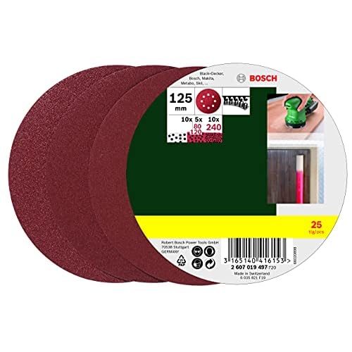 Bosch 2607019497 25-teilige Schleifblatt-Set