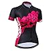 Produktbild Radtrikot Damen Fahrradtrikot Kurzarm Sommer Fahrrad Trikots Für Frauen Rennrad Trikot Atmungsaktiv Radshirt Radsport Shirts