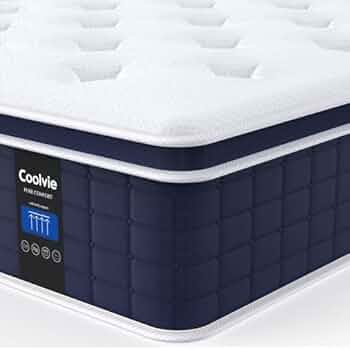 Amazon.com: Coolvie 12 Inch King Size Mattress, Firm Feel