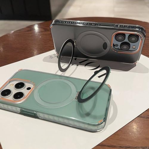 Coque magnétique 2 en 1 avec support pliant pour iPhone 15 Pro Max - 5