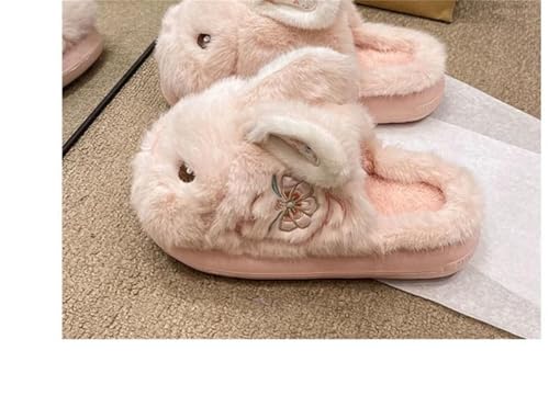 bunny slippers Cartoon slippers Slipper Men's and women's slippers Non slip slippers Plush slippers Warm slippers4