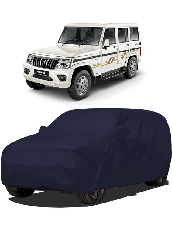 Image of J S R Waterproof Body Car Cover for Mahindra Bolero