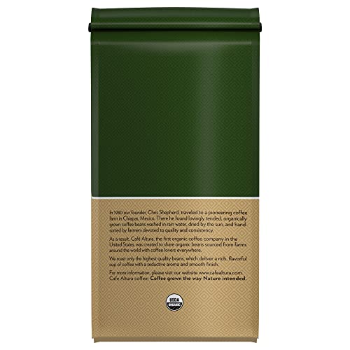 Cafe Altura Whole Bean Organic Coffee, Regular Roast, 2 Pound #TOP2