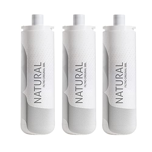 Kit 3 Refil Filtro IBBL Natural C+3 para Purificador de Água Immaginare, FR600 e outros