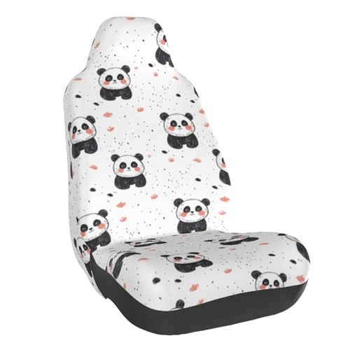 Housses de siège panda mignon pour illuminer vos trajets en monospace