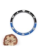 yaoqijie 33mm 39mmセラミックベゼルインサートWatchDial Diver Prospex腕時計部品腕時計リングSKx SPR SRPE 5スポーツセンス lasting (Color : Blackblue 33mm)