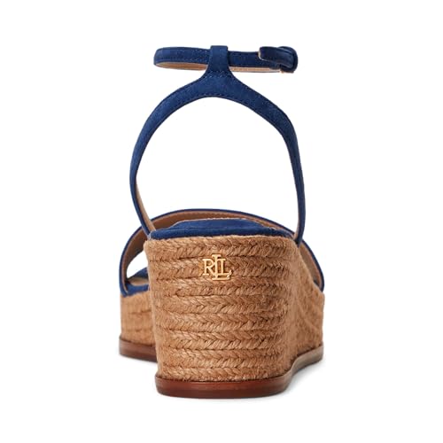 Image of Lauren Ralph Lauren womens Leona Suede Espadrille
