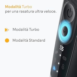 Braun Serie 5 Rasoio Elettrico Barba, Wet&Dry, Regolabarba Uomo, Rasoio Barba, 50 Min Di Utilizzo, Accessorio Rifinitore Corpo, Senza Fili, 100% Impermeabile, Regolabarba Braun, 52-B1600S, Blu