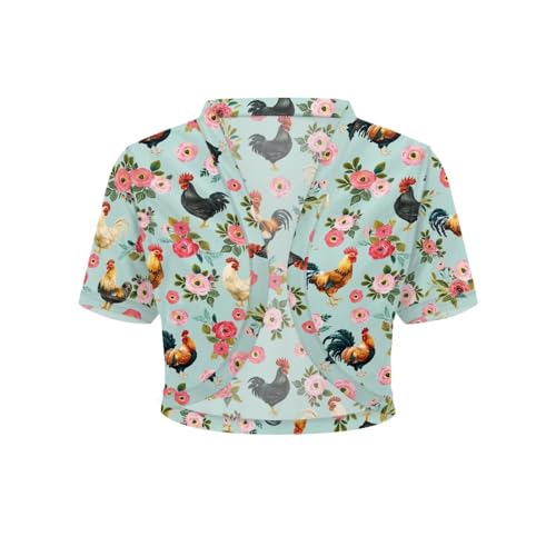 Image of Womens Short Sleeve Bolero Shrug Open Front Knit Cropped Cardigan Shoulder Cover for Dress Cute Casual Knit Cover Up