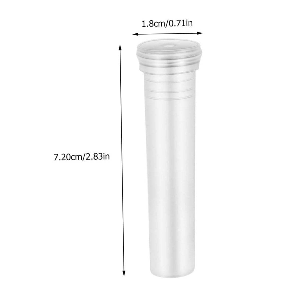 SUPVOX Flower Water Tube Kit 100pcs Plastic Culture Tubes Easy to Use for Fresh Flower Care