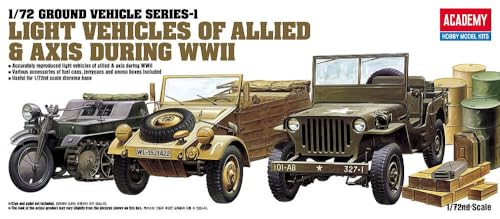 Academy Light Vehicles WWII Model Kit