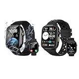 Parsonver GPS Sports Smart Watch for Men Women, 2 Pack