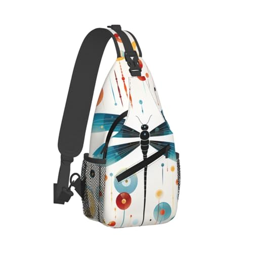 Bolso sling unisex negro resistente para viaje y senderismo miniatura 7