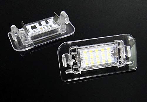 RZG Set di 2 luci LED Canbus per targa per MB W246 W242 Classe B 2011-2019