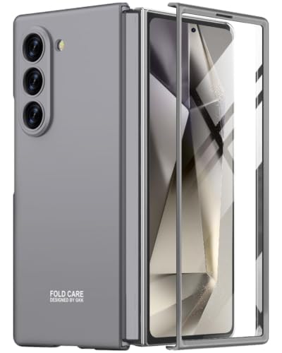 Image of TechTrendz Hard PC Ultra Slim Matte Case for Samsung Galaxy Z Fold 8 Ultra,Shockproof Anti Scratch Protective Cover with Wireless Charging Compatible with Z Fold 8 Ultra 5G (Cold Mountain Ash) Gray